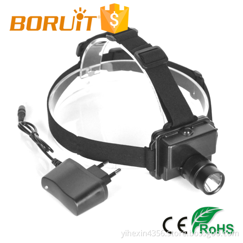 Boruit New Model Hot sale Rechargeable Led Headlamp With Directly Charger